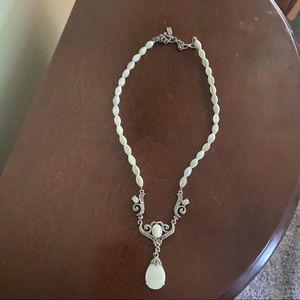 1928 Ivory Beaded Necklace